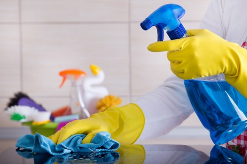 Customer service representative handling a carpet cleaning complaint