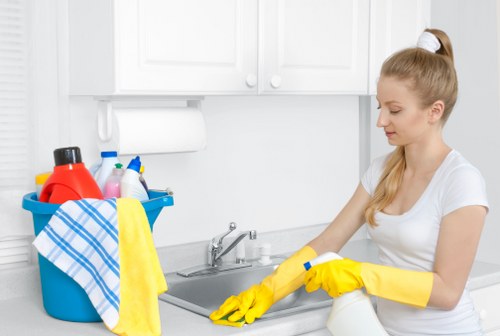 Guest-ready bathroom cleaning for an Airbnb property in Greenwich