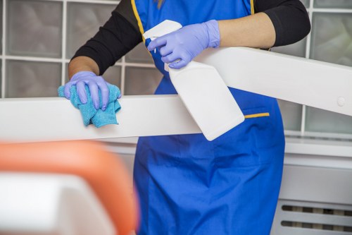 Safe waste handling and disposal materials used in carpet cleaning